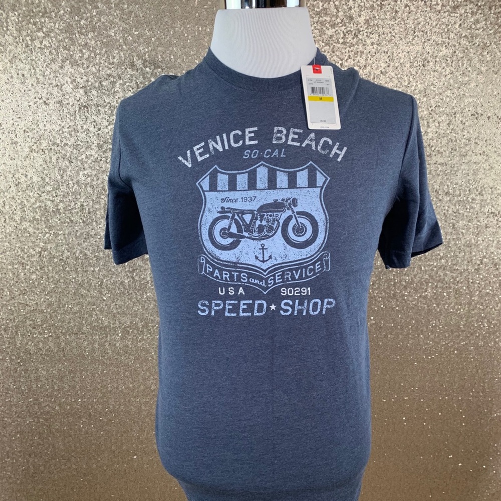 Navy Blue IZOD Tee Shirt                        B3
